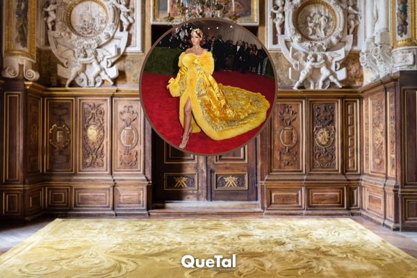 El vestido amarillo de Rihanna en la Met Gala ahora es un tapete de lujo